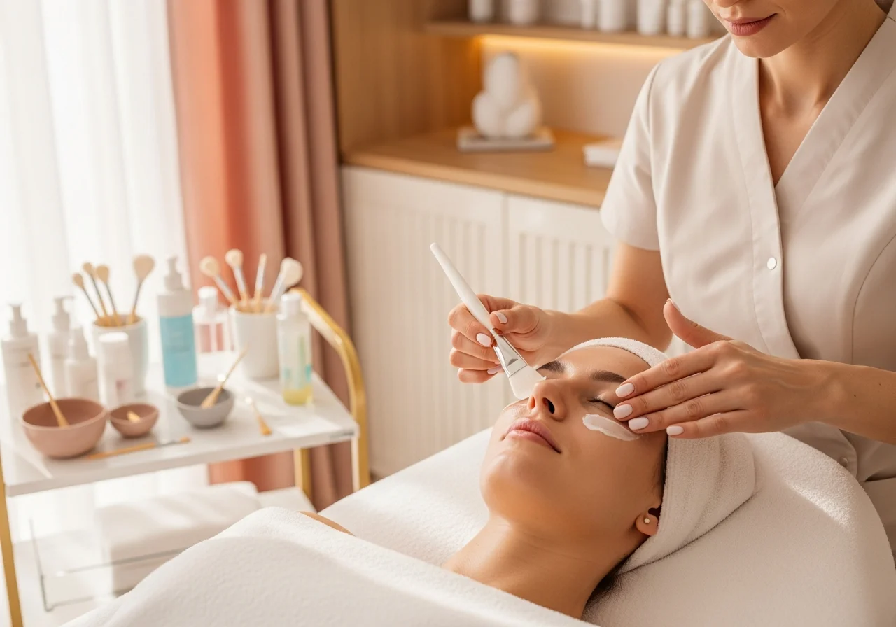 Basic Medical Beauty Behandlung bei Raum für Schönheit
